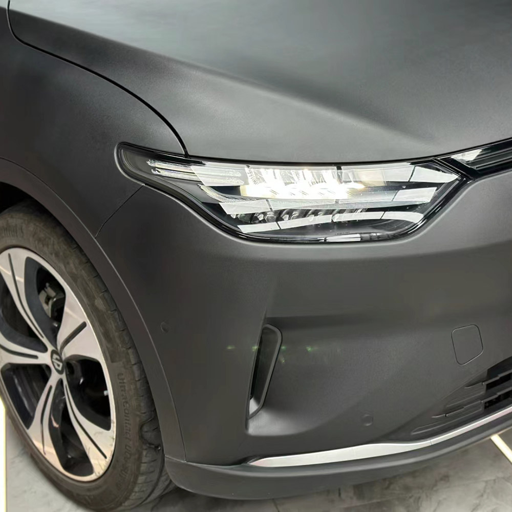 Vinyl Wrap Matte Frosted Black - Shrink Sleeve Pvc ulasan dan harga